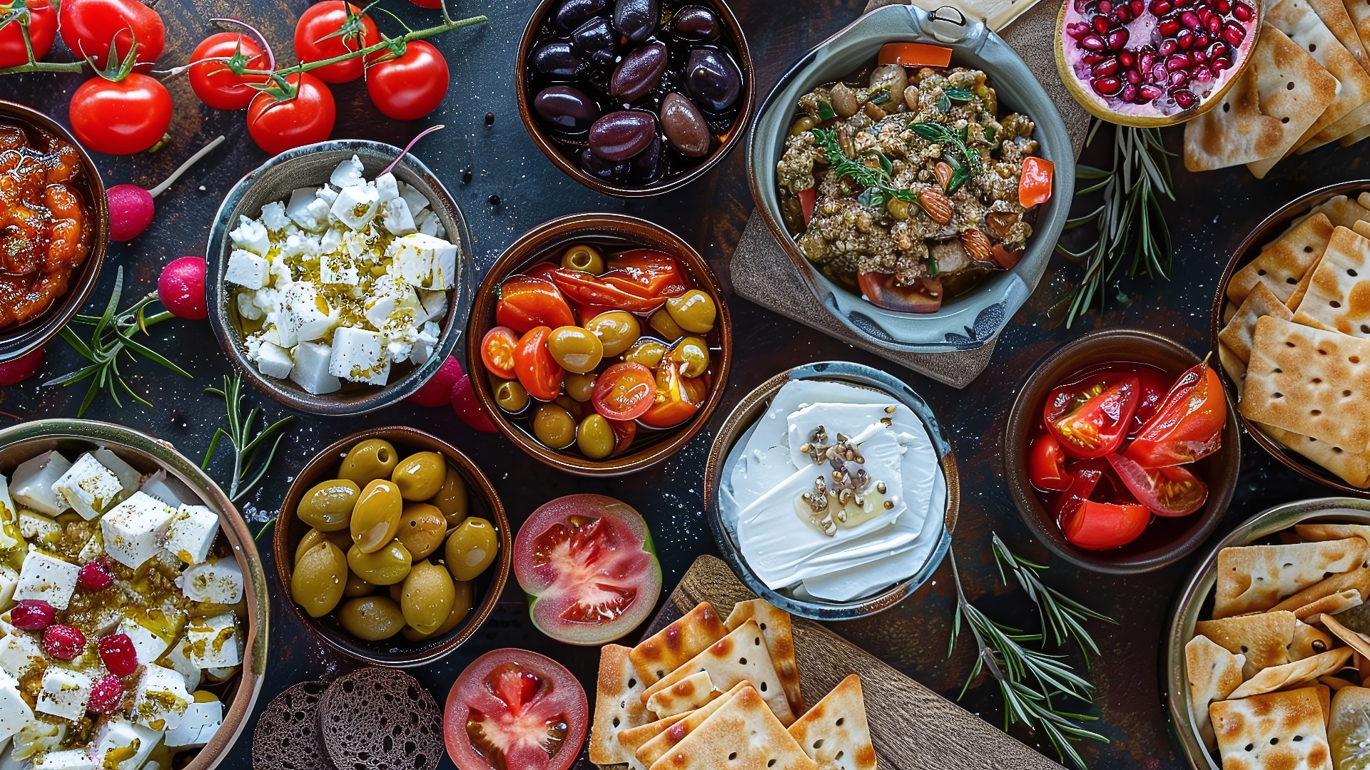 Traditionelle griechische Küche